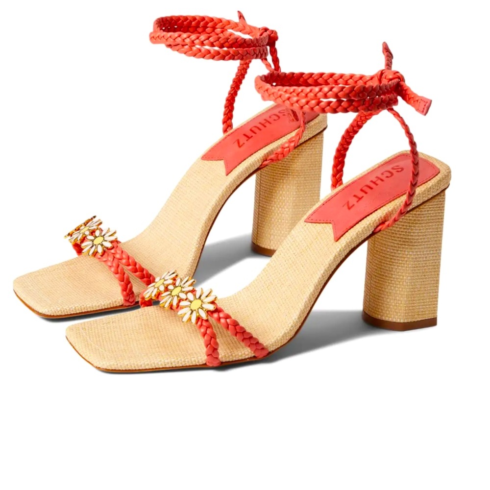 *NWT* Schutz floral Hina sandal